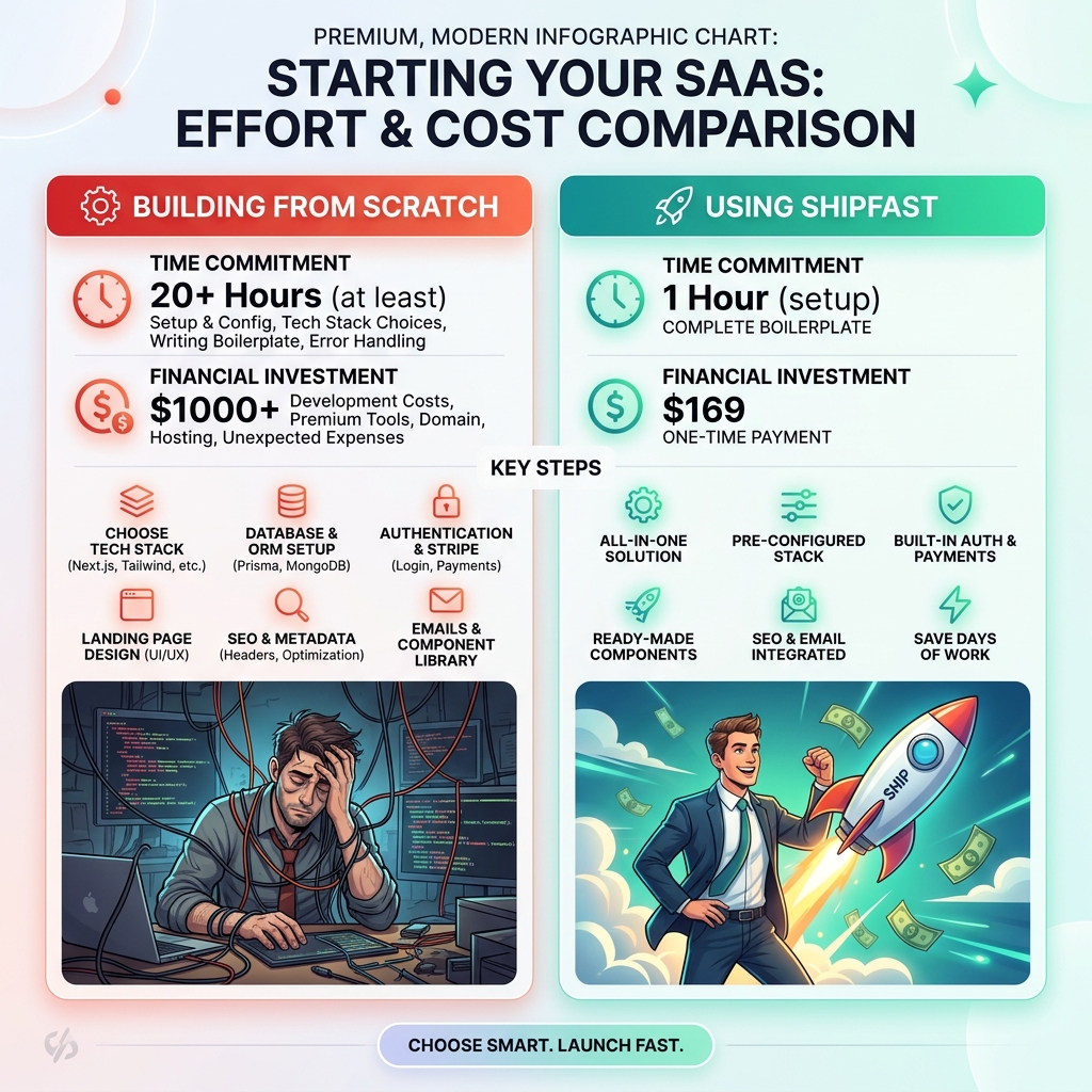 ROI Comparison: Manual vs ShipFast